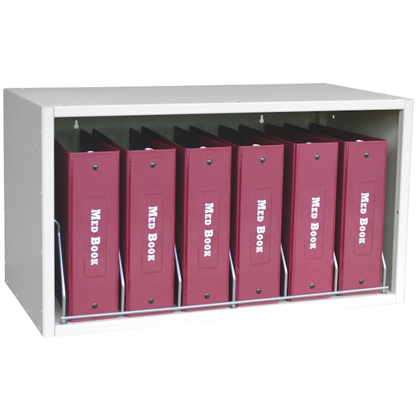 Cubical Storage Rack Holds 16 Binders up to 2.75"D (15"HX27"WX15"D)